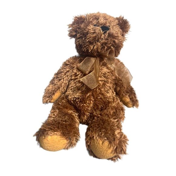 Bear King Originals Plush Stuffed Teddy Bear 8" Brown 2007 11” - Picture 1 of 5